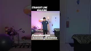 Walking straighter with Stroke #coordination #balance #stroke