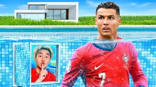 I Built 5 SECRET Rooms For Ronaldo!