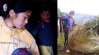 somuhang is busy in his duty & his wife manjita cooks fry rice for him || shepherd life of Nepal ||