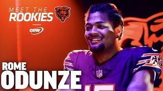 Rome Odunze: Family, Football and Legacy | Meet the Rookies