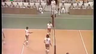 1976 OG Montreal volleyball semi Poland vs. Japan 3-2