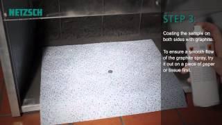 Sample preparation for LFA measurements
