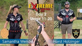 Extreme Euro Open 2024 - Day 2 - Stages 11-20 from Samantha Wendel & Horst Holzinger