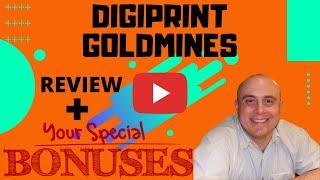 DigiPrint Goldmines Review! Demo & Bonuses! (Make Money Printing Magazines)