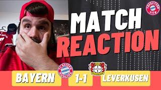 “LEVERKUSEN WERE SCARED!!”- Bayern Munich 1-1 Leverkusen - Match Reaction