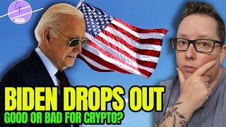 BREAKING: Biden Drops Out of 2024 Presidential Race. Crypto Impact?