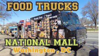 FOOD TRUCKS AT NATIONAL MALL | WASHINGTON , DC | WALKING TOUR