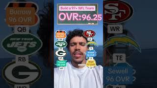 Build a 97+ Team in Madden 25  #nfl #shorts