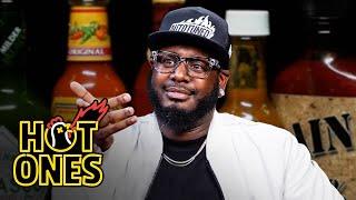 T-Pain Regrets His Life Choices While Eating Spicy Wings | Hot Ones