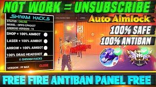 Free Fire Antiban Panel ️ NPC Name + Aimbot Injector 100 % Antiban All Rank Working | OB47 Update |