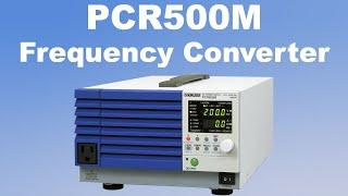 Kikusui AC Power Source / Frequency Converter Kikusui PCR500M
