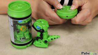 Mini RC Robot Dinosaur in A Can