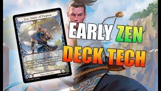 Zen Tamer of Purpose V0.6 Deck Tech  Getting closer to optimised! FAB TCG