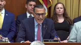 WATCH: Rep. Issa questions FBI Director Wray in House hearing on Trump shooting probe