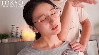 Massage ASMR makes people sleepy