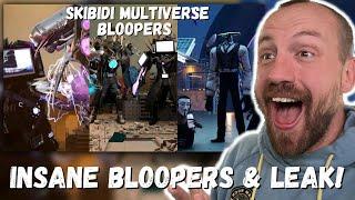 INSANE BLOOPERS & LEAK! Skibidi Toilet Multiverse BLOOPERS 28-29 (30 Leak) REACTION!!!