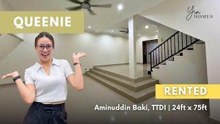 RENTED #13 | DOUBLE STOREY | AMINUDDIN BAKI | 24FT x 75FT #ttdi