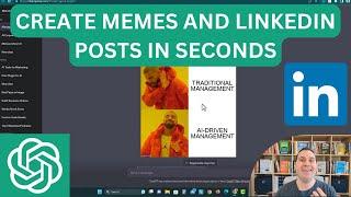 ChatGPT Plugin Review: Meme Creator. Generate memes in seconds with AI.