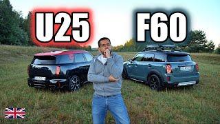 MINI Countryman - New U25 vs. My F60 - Comparison, Test Drive and Review (ENG) Marek Drives