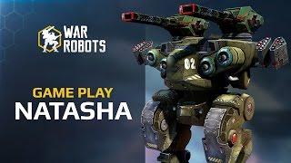 Walking War Robots: gameplay - Natasha