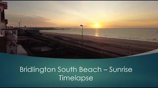 Bridlington South Beach Sunrise