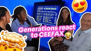 What is Ceefax? Generations react