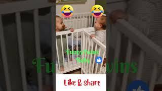 Double the Cuteness! Adorable Baby Twins Playing and Laughing with Each Other!  | FunnyTwins Baby