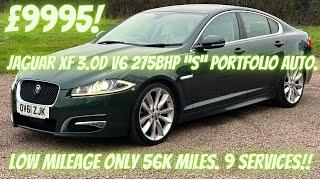 275bhp “S” Model Top Of The Range PORTFOLIO!!!! Jaguar XF 3.0 V6 S Portfolio Auto! Low Miles!