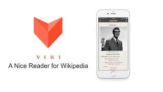 App Review: Viki - A Nice Reader for Wikipedia