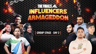 THE FINALS Influencers Armageddon — Group Stage Day 2 — Scout vs Rebel vs Binks vs Vanshaj