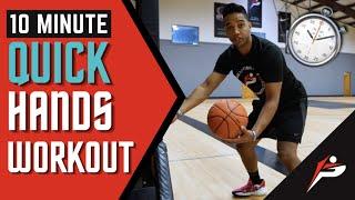 10 Minute Follow Along Dribbling Workout | How To Get Quick Hands | Pro Training Basketball