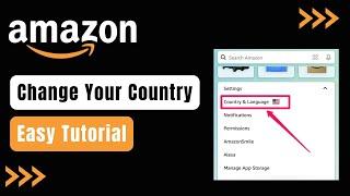 How to Change Country in Amazon App !