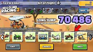 HILL CLIMB RACING 2 - 70486 POINTS IN ART OF FLIGHT TEAM EVENT