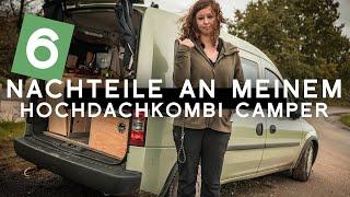 Vauxhall Combo as a Mini Camper Van: 6 disadvantages of my high-roof combi motorhome | Opel Combo C