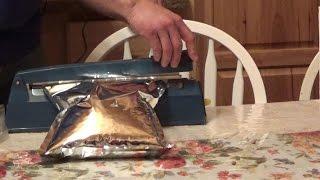 EASY Mylar Bag Food Storage w/Impulse Bag Sealer