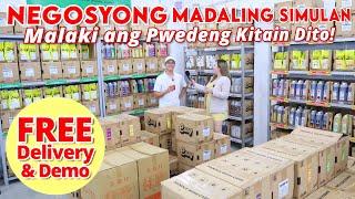 Negosyong Madaling Simulan! Malaki Ang Kita Dito, May FREE Delivery & Demo Pa! Pwede Kahit Sa Bahay