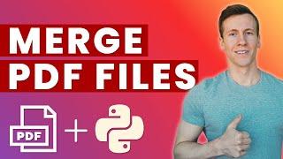 Merge multiple PDF files based on their name using Python (Real-World Example)
