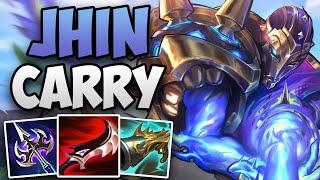 CHALLENGER ADC CARRIES WITH PATCH 13.19 BUFFED JHIN! | CHALLENGER JHIN ADC GAMEPLAY | 13.19 S13