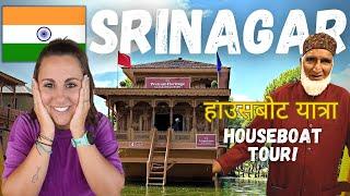 Foreigners Stay on a Houseboat in Kashmir | BEST 24 hours in India (Hindi subtitles)