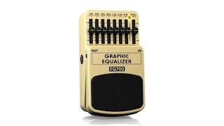 GRAPHIC EQUALIZER EQ700 Ultimate 7-Band Graphic Equalizer