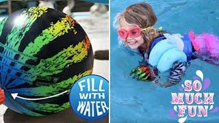 How to fill and use Watermelon Ball Pool Toy  #founditonamazon