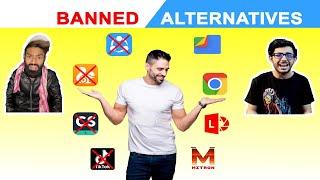 Best Alternatives Of Chinese Apps | INDIA  Banned Chinese apps | Alternative App For Tiktok, UC..