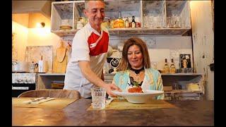 Zhanna Badoeva - Chef Luigi Coppola - Osteria Vecchio Vicolo