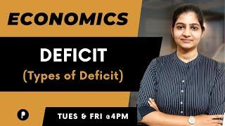 Deficit | Types of Deficit | Economics | SSC & UPSC