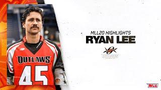 Ryan Lee 2020 MLL Highlights