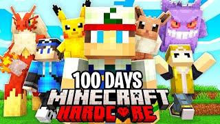 I Survived 100 Days in Cobblemon Hardcore Minecraft...