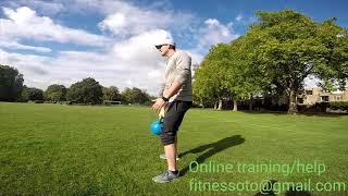 Alter. Swing to clean to lunges - fitnessoto.com