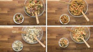 Pasta Salad 4 Ways