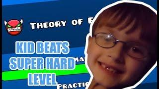 7 Year Old CRUSHES Theory of Everything 2 (Geometry Dash)