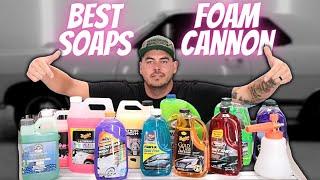 Best SOAP for your FOAM CANNON | Best Foaming Car Wash Soaps | Car Detailing and Car Wash Tips